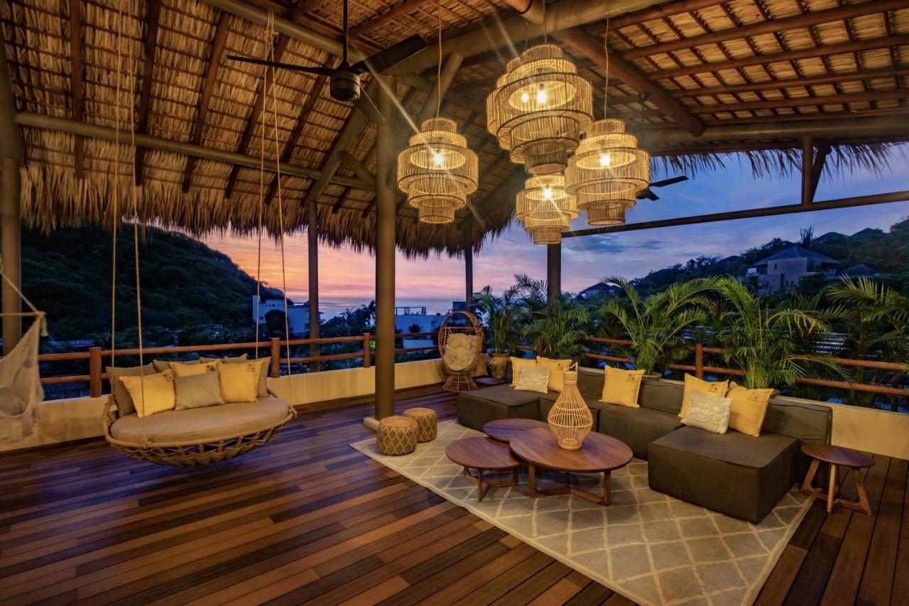 Hotel Casa Bocana Santa Cruz Huatulco Buitenkant foto